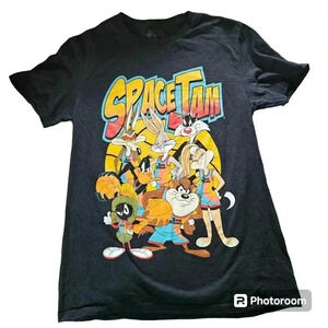 Space Jam A New Legacy Graphic T-Shirt, Black RN#71868 (size S)
